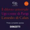 3 sjældne Donizetti operaer. Il diluvio, Ugo conte, L´assedio (7 CD)